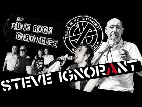 PRC Presents:  Steve Ignorant (Crass, The Steve Ignorant Band, Conflict, and many more...)