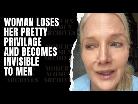 Woman Realizes She Lost Her Pretty Privilege And Has Become Invisible To Men. Wall Is Unforgiving