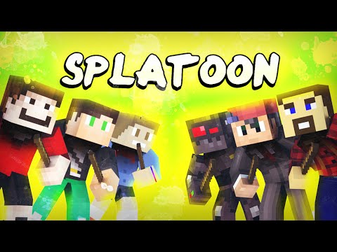DONT TAKE MY VOICE H! (Minecraft: Splatoon Mini Game)
