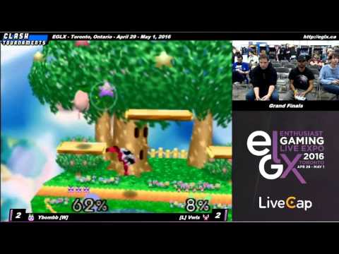 EGLX - Ybombb vs Vwls - GRAND FINALS - Smash 64