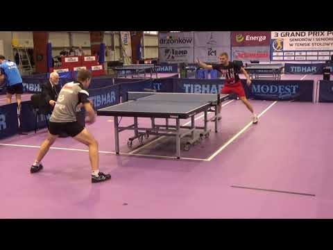 Tomasz Lewandowski vs Tomasz Kotowski   ćwierćfinał III Grand Prix  Polski Seniorów stół nr 2mp4