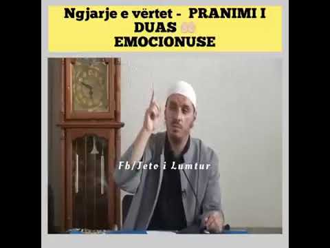 Ngjarje e vërtet -  PRANIMI I DUAS EMOCIONUSE - Hoxhë Enis Rama