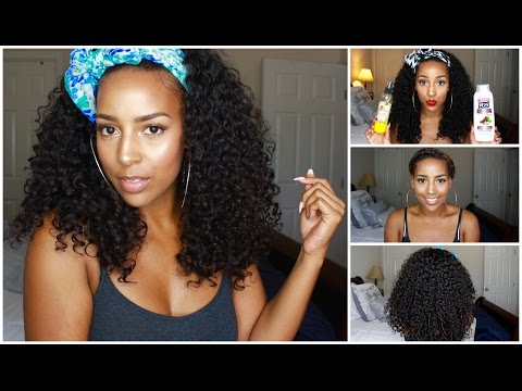 How I Wash and Maintain My Curly Wigs | Brazilian...