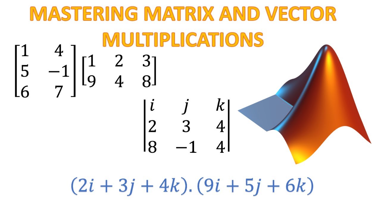 Multiplying matrices in MATLAB : MATLAB TUTORIAL For Beginners.