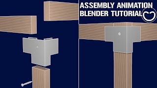 Assembly Animation - Blender Tutorial