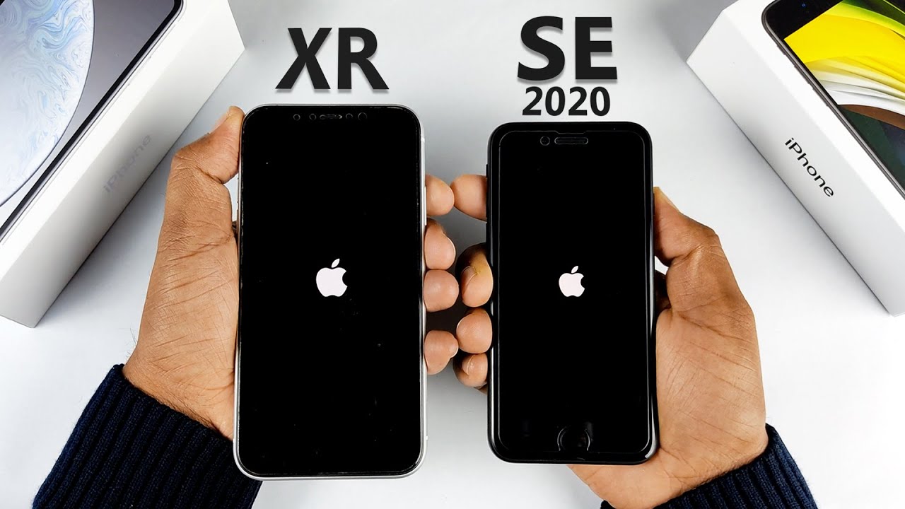 iPhone SE 2020 vs iPhone XR Speed Test (india) | Apple SE 2020 vs XR Comparison | Teknoqs