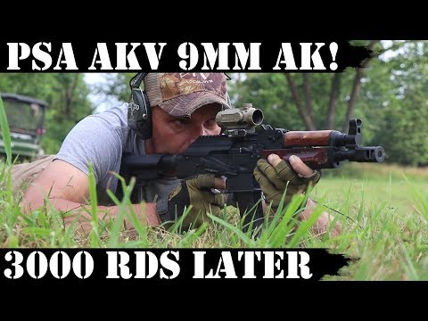 PSA AKV - 9mm AK! 3000 Rounds Later!