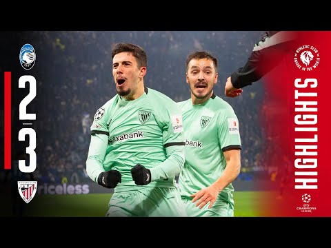 RESUMEN | Atalanta BC 2-3 Athletic Club | J7 Champions League