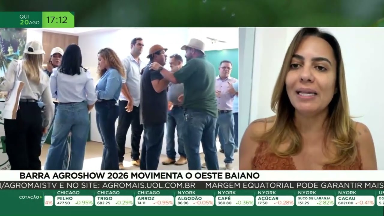 Barra Agroshow 2026 movimenta o oeste baiano