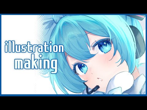 ワンドロでシナモンミクちゃん描いてみた