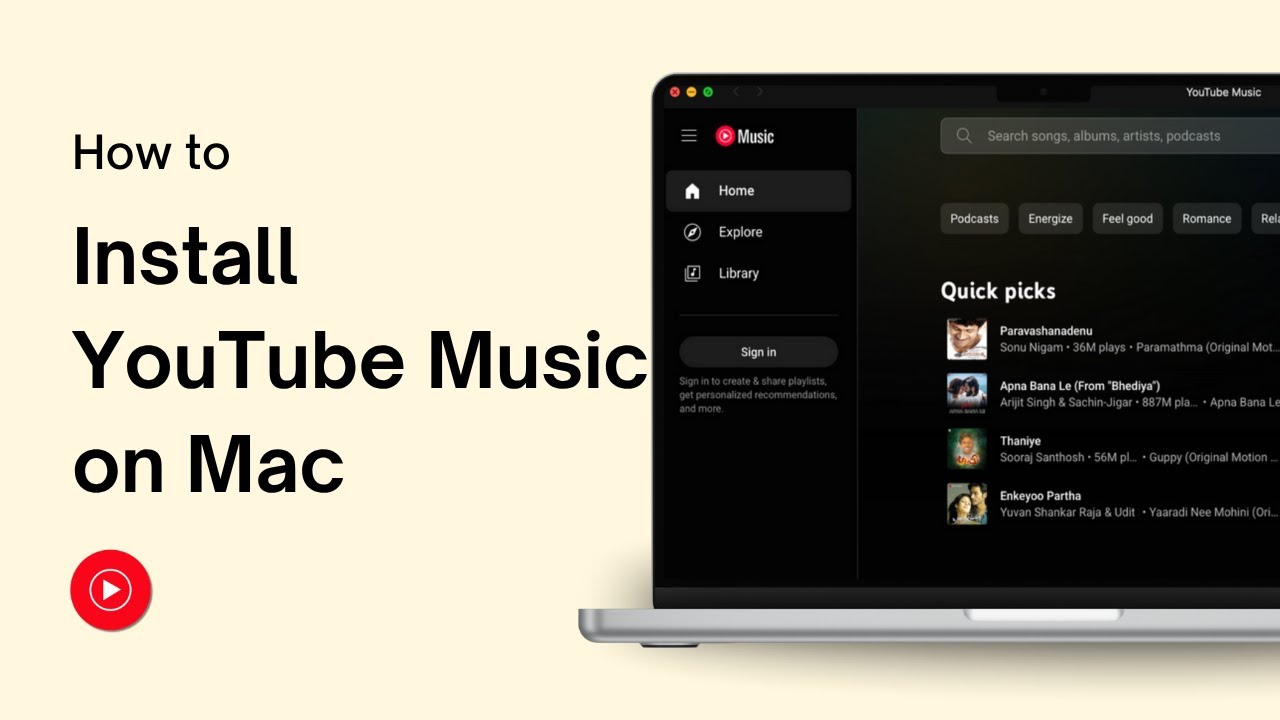 How to Install YouTube Music on Mac