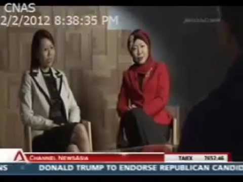 Channel NewsAsia interview