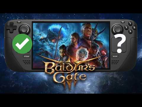 Baldur's Gate 3 Looks SO Much Better Now on Steam Deck!