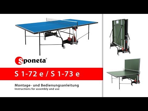 Sponeta Tischtennisplatte Outdoor S 1-72 e