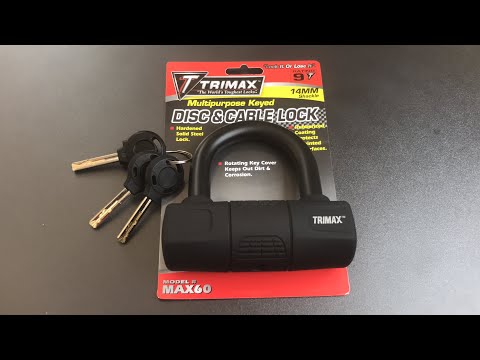 [601] TriMax “Max60” Disc Brake Lock Picked