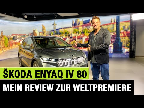 2021 Skoda Enyaq iV 80 „Lounge“ (204 PS) - Die Weltpremiere des E-SUV!🔋🔌 Review | Test | Sitzprobe