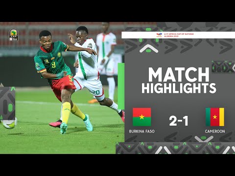 Burkina Faso 🆚 Cameroon | Highlights - #TotalEnergiesAFCONU17 2023 - MD3 Group C
