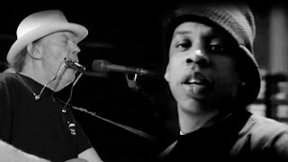VIDEO MASH-UP: Neil Young &amp; Jay Z - &quot;Gold Off Your Shoulder&quot;.