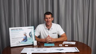 Product video: Lunderg Under Mattress Bed Alarm System with Early Alert Wireless Sensor Pad and Monitor