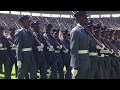 Zimbabwe Defence Forces (Zimbabwe Army) best mass display past President Robert Mugabe.