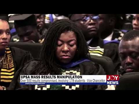 UPSA uncovers mass results manipulation involving 178 students, with over 500 results compromised.