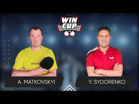 21:45 Andrii Matkovskyi - Yaroslav Sydorenko West 4 WIN CUP 06.07.2024 | Table Tennis WINCUP