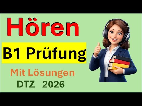 G.A.S.T DTZ Exam B1, Listening 1-4, Exam B1 NEW 2026