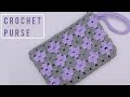 CROCHET CROCHET SIMPLE PURSE HOW TO CHANGE COLOR STEP BY STEP For Absolute Beginners