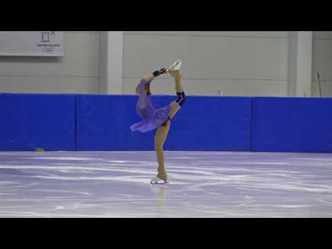 1. Christmas Cup 2018: Dária Jakab (HUN) - Senior Ladies Short Program