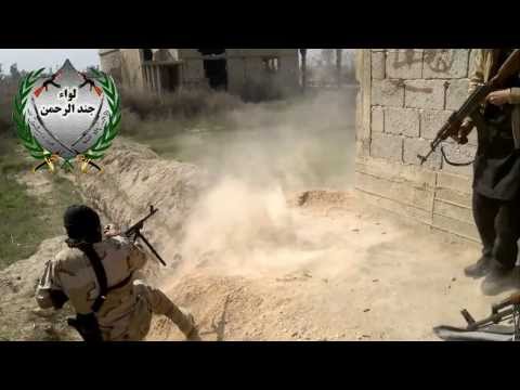 اشتباكات بين لواء جند الرحمن وقوات النظام في محيط قرية الجفرة في ريف دير الزور