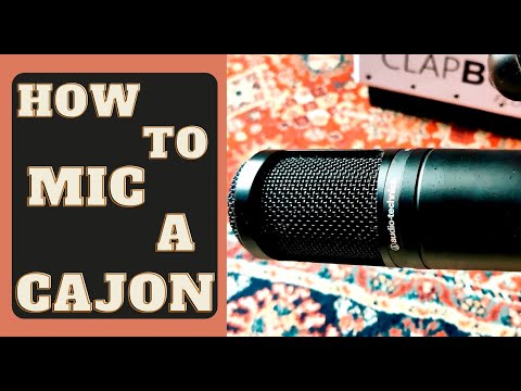 How To Mic Your Cajon | Cost Effective Mics For Cajon | #micforcajon #micingacajon #cajonmics