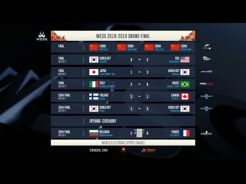 WESG 2018-2019 Grand Final Main Stage Clean Feed