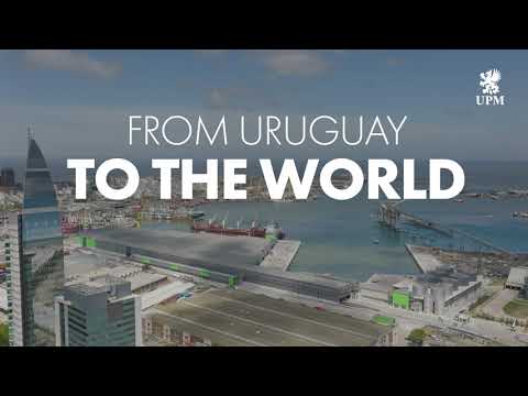 UPM inaugurates its new deep sea pulp terminal in the Port of Montevideo