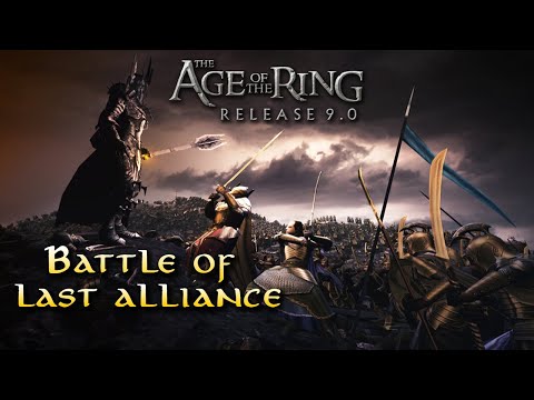 Age of the Ring mod 9.0 | The Battle of the Last Alliance | Wave Defense Custom map!