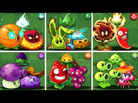 Random 6 Team Plant & Bomb & Mint Battlez - Who Will Win? - PvZ 2 Team Plant Vs Team Plant