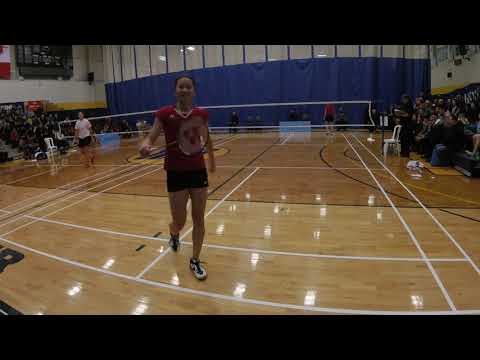 2018 01 05 Yonex Ontario Elite WS SF Talia Ng vs Olivia Lei C