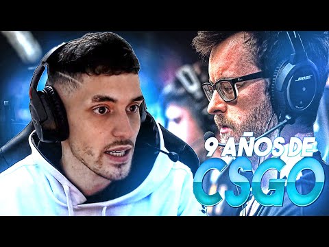 Reacción a LO MEJOR DE CSGO (9 años)