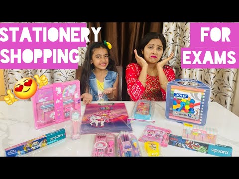 Stationery Shopping for Exams😍| Personal Stationery Vlog - 187 | @SamayraNarulaOfficial