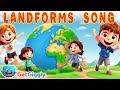 Landforms Song Different Landforms On Earth GetGiggly Nursery Rhymes And Kids Songs