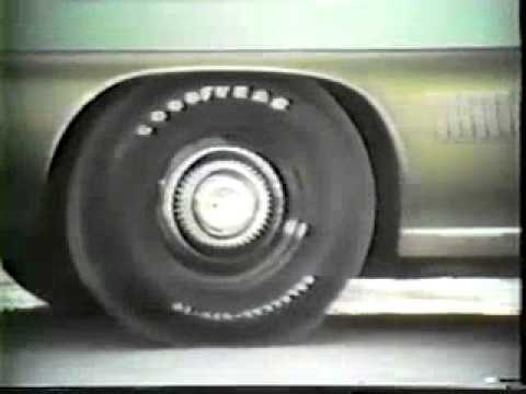 Old Goodyear Tire Commercial 1970