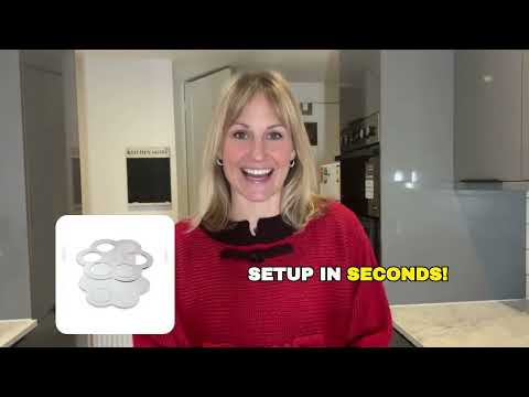 6-Hole Ice Cream Cone Display Stand, Flower