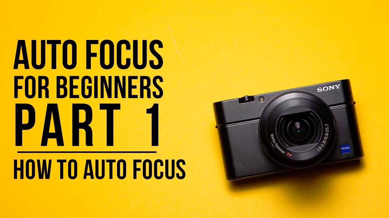 How to Auto Focus | Auto Focus for Beginners Part 1