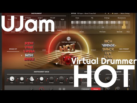 Virtual Drummer Hot by UJam (No Talking)