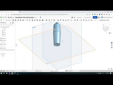IED 2.2.6 - Top Down or Bottom Up - Part 5 - Carabiner Pen Body Creation