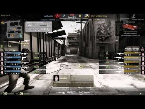CS:GO: Optic Vs Astralis Performing a Forced Buy Round