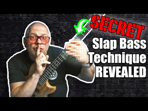SECRET Left Hand Slap Bass Technique | 2 Minute Tuesday