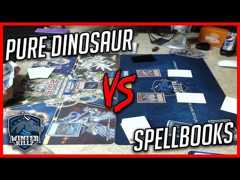 Yu-Gi-Oh Spellbooks Vs Pure Dinosaur - Full Match (June 2018)