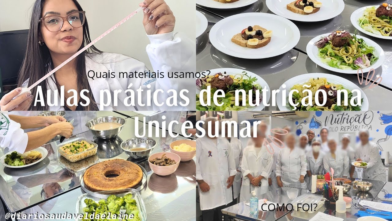 Como são as aulas presenciais do curso híbrido de nutrição na unicesumar? • Elaine Oliveira •