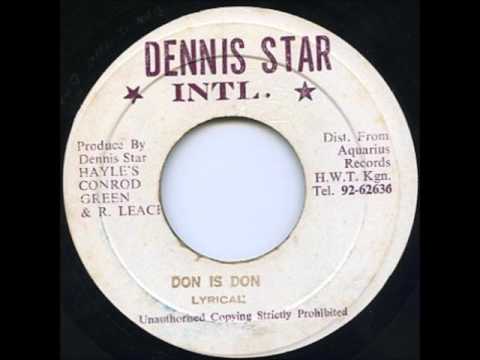 Lyrical - Don Is Don + Dub - 7