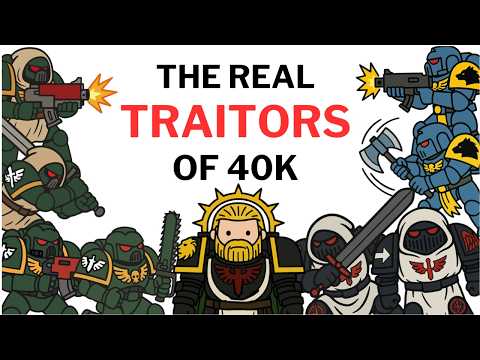 The Dark Angels: The Most TRAITOROUS Legion | Warhammer 40K Lore
